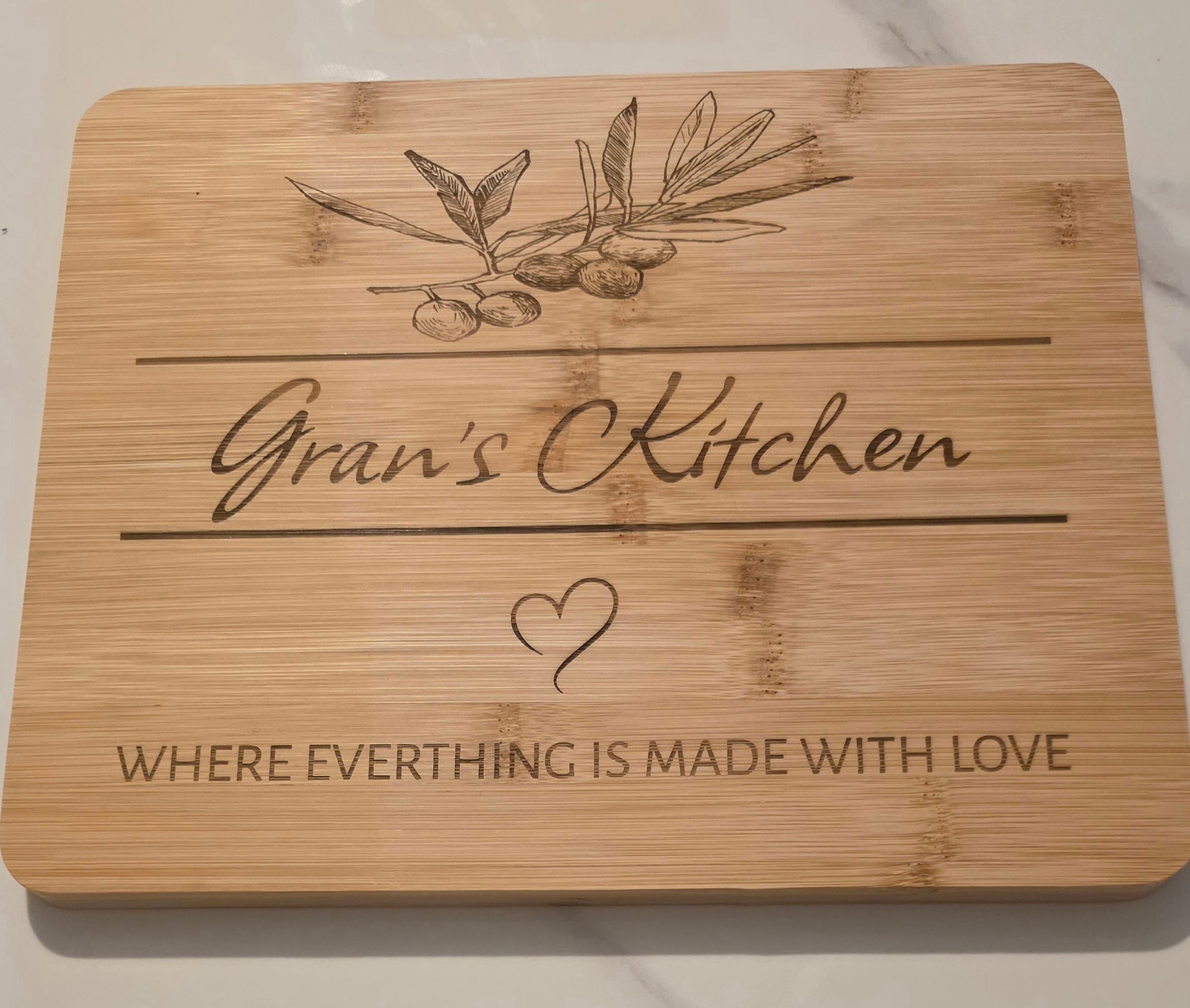 Personalised Chopping Board