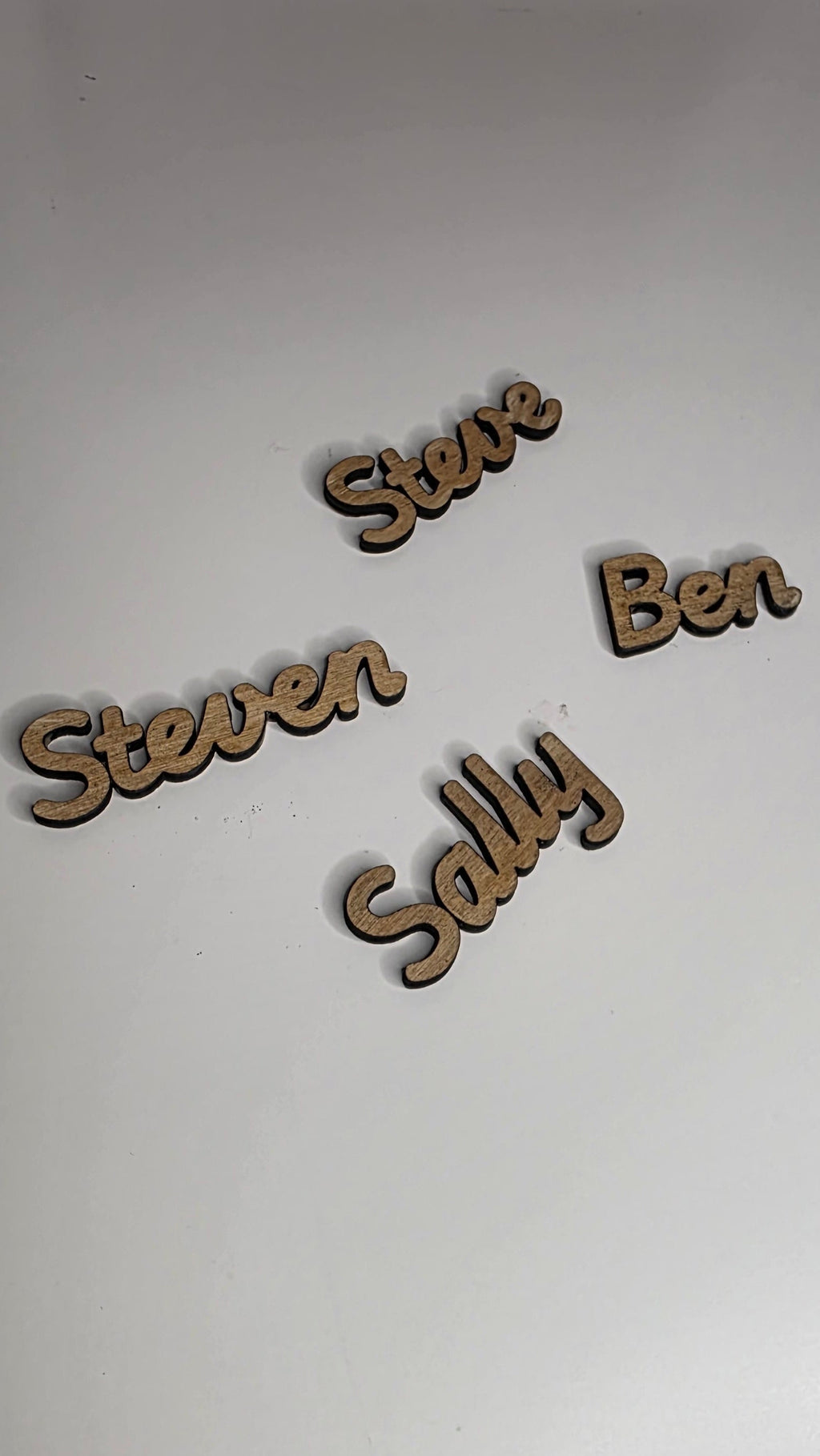 Place Name Cards / Wedding Favours