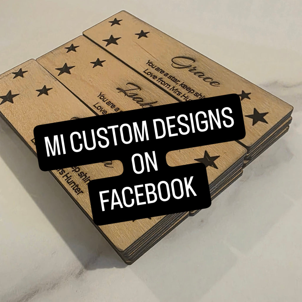 Personalised Gifts Bookmark