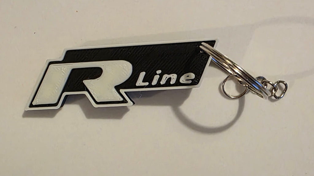 VW RLine key ring