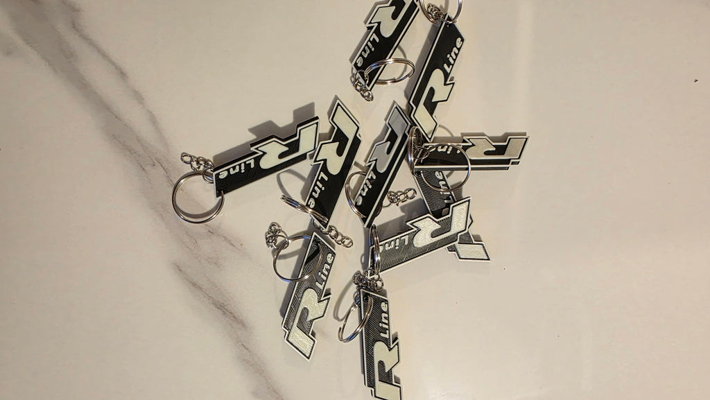 VW RLine key ring